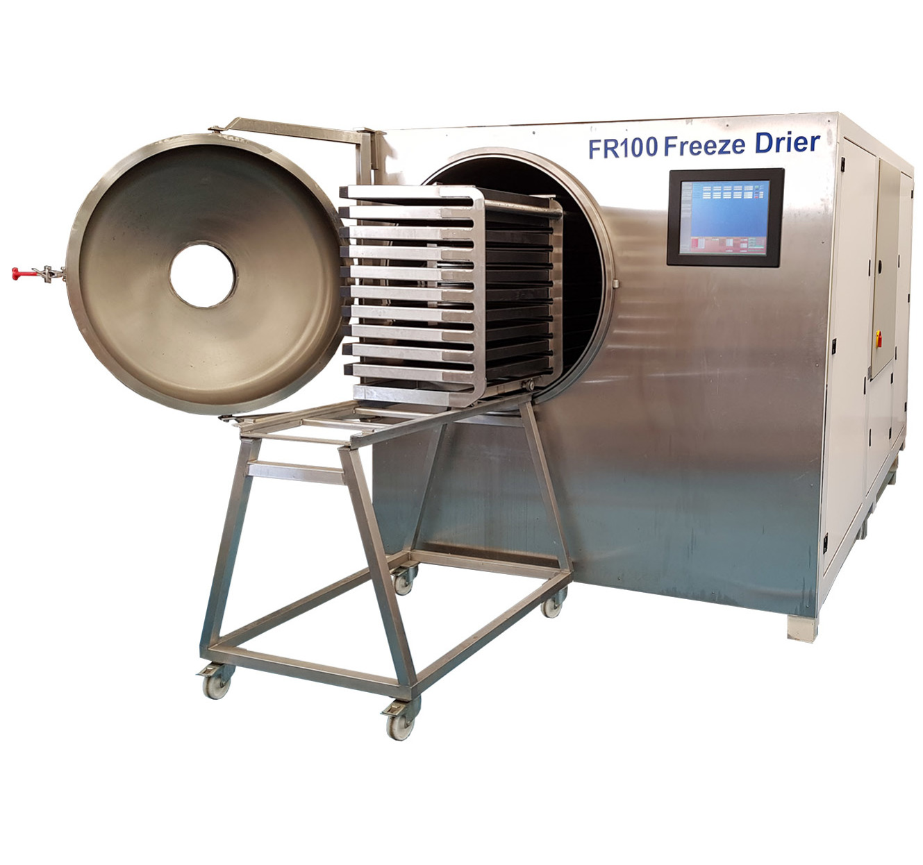 FR100 Radiant Heat Freeze  Drier and Trolley